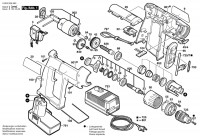 Bosch 0 603 926 663 PSB 9,6 VE-2 Cordless Impact Drill 9.6 V / GB Spare Parts PSB9,6VE-2